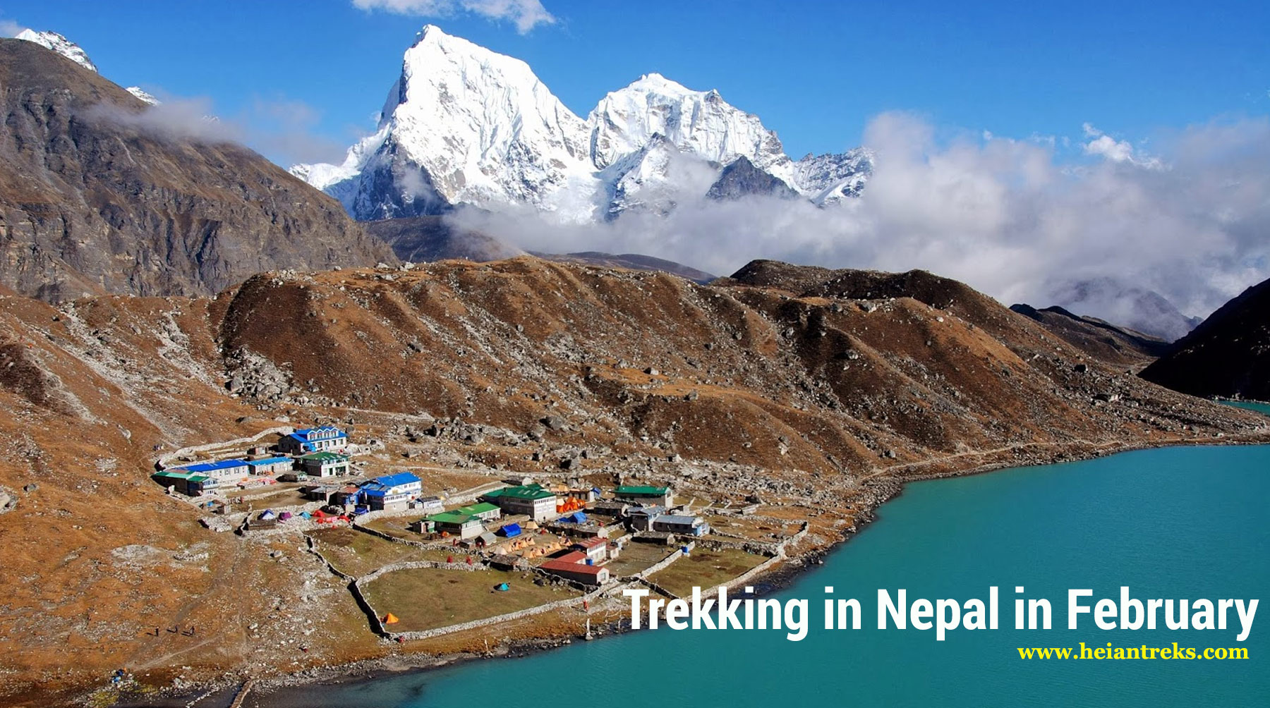 Trekking in Nepal in February